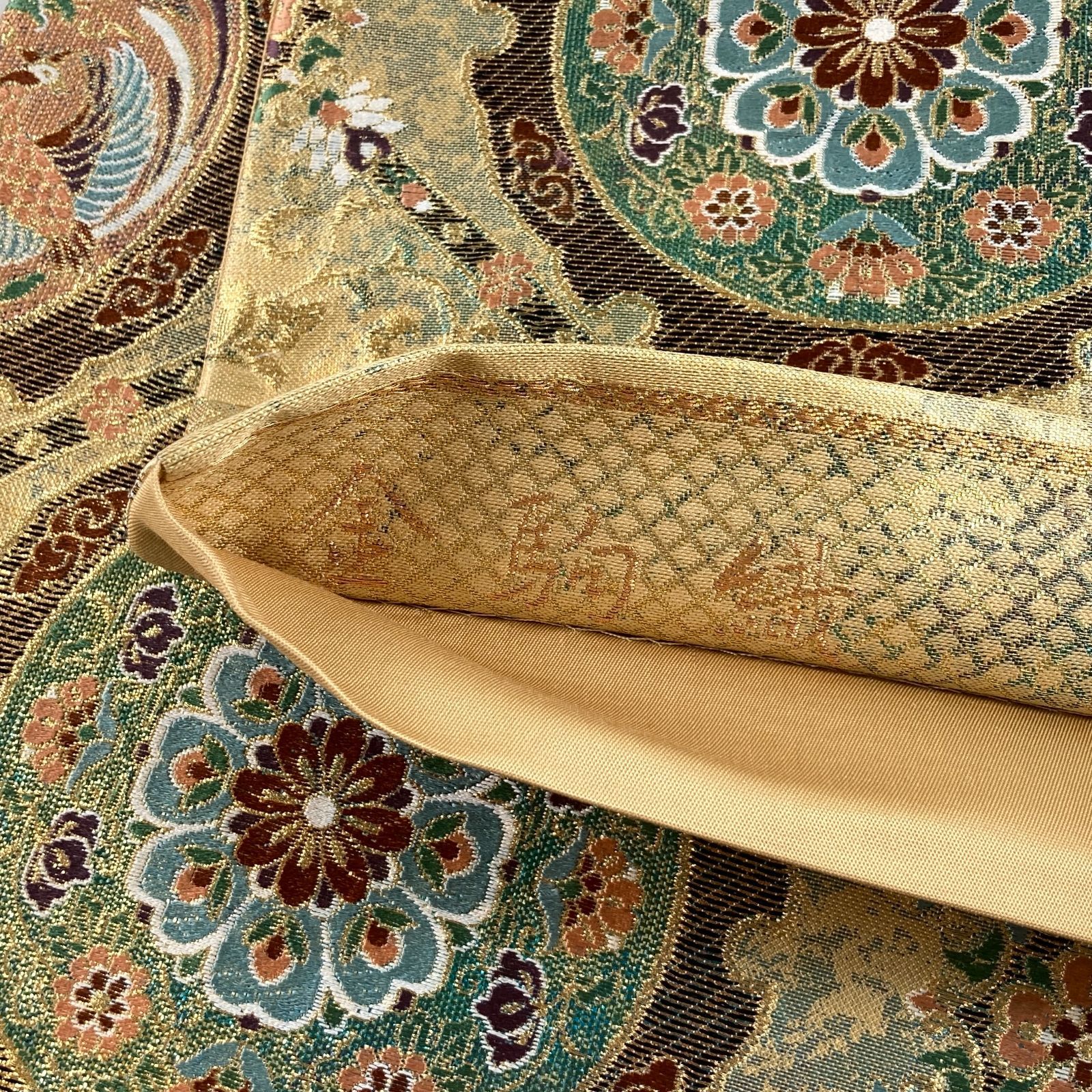 たんす屋 リユース帯 帯 袋帯 金駒織 未洗い MS 6642