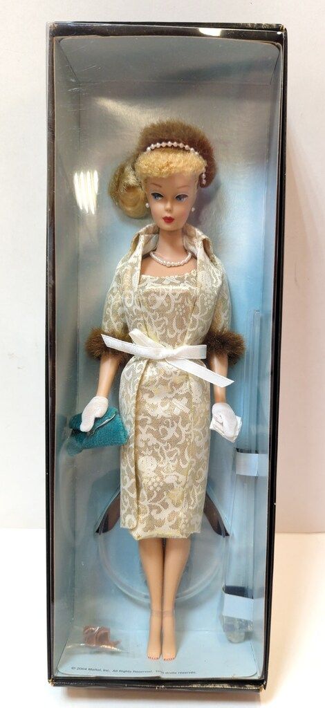 販売 マテル 復刻バービー ゴールドラベル イブニング・スプレンダー