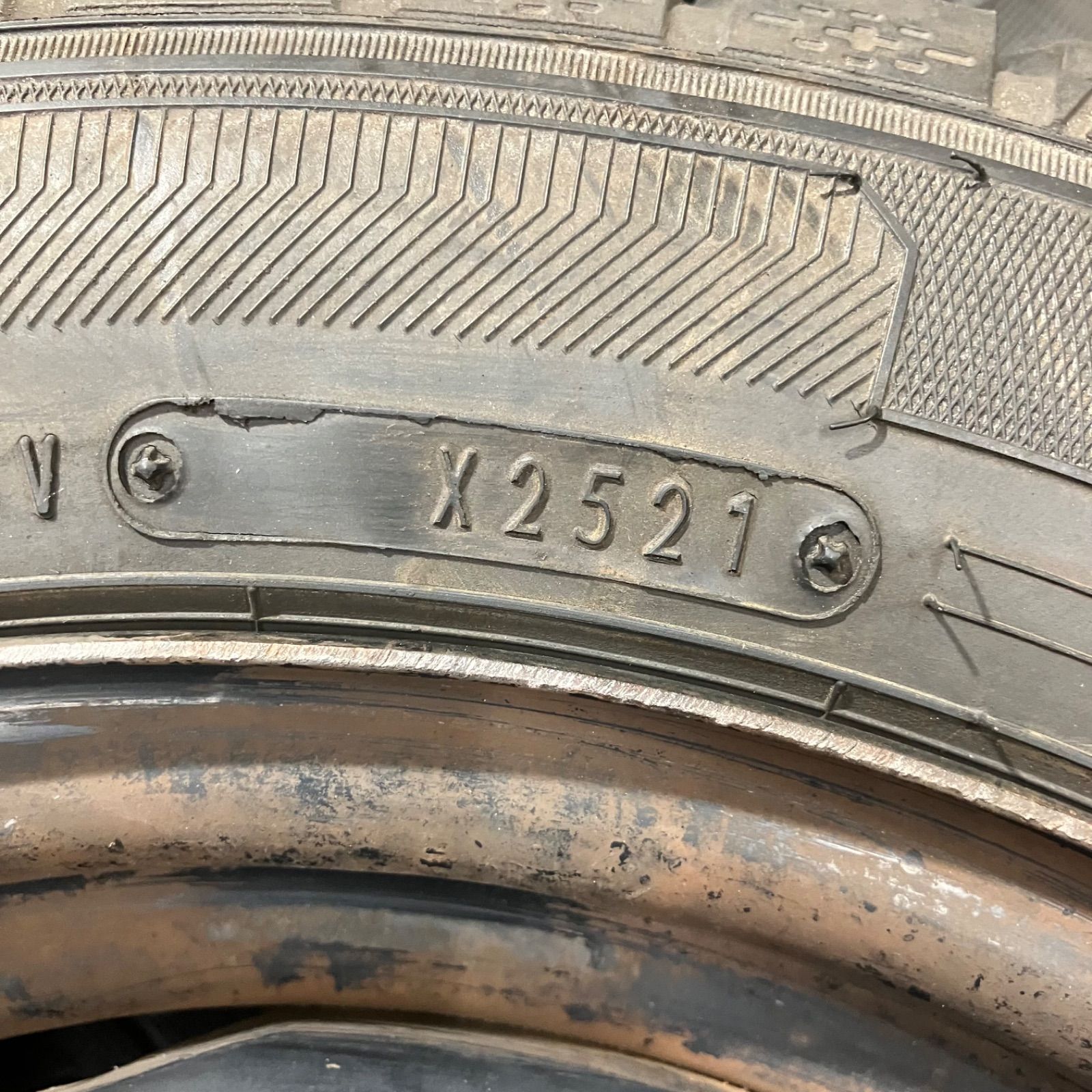  21年製 155 65 R 14 グッドイヤー アイスナビ7 ダイハツ タント ムーヴ ミラ コンテ スタッドレスタイヤ 冬タイヤ 1262 E 14インチ タイヤ ホイールセット