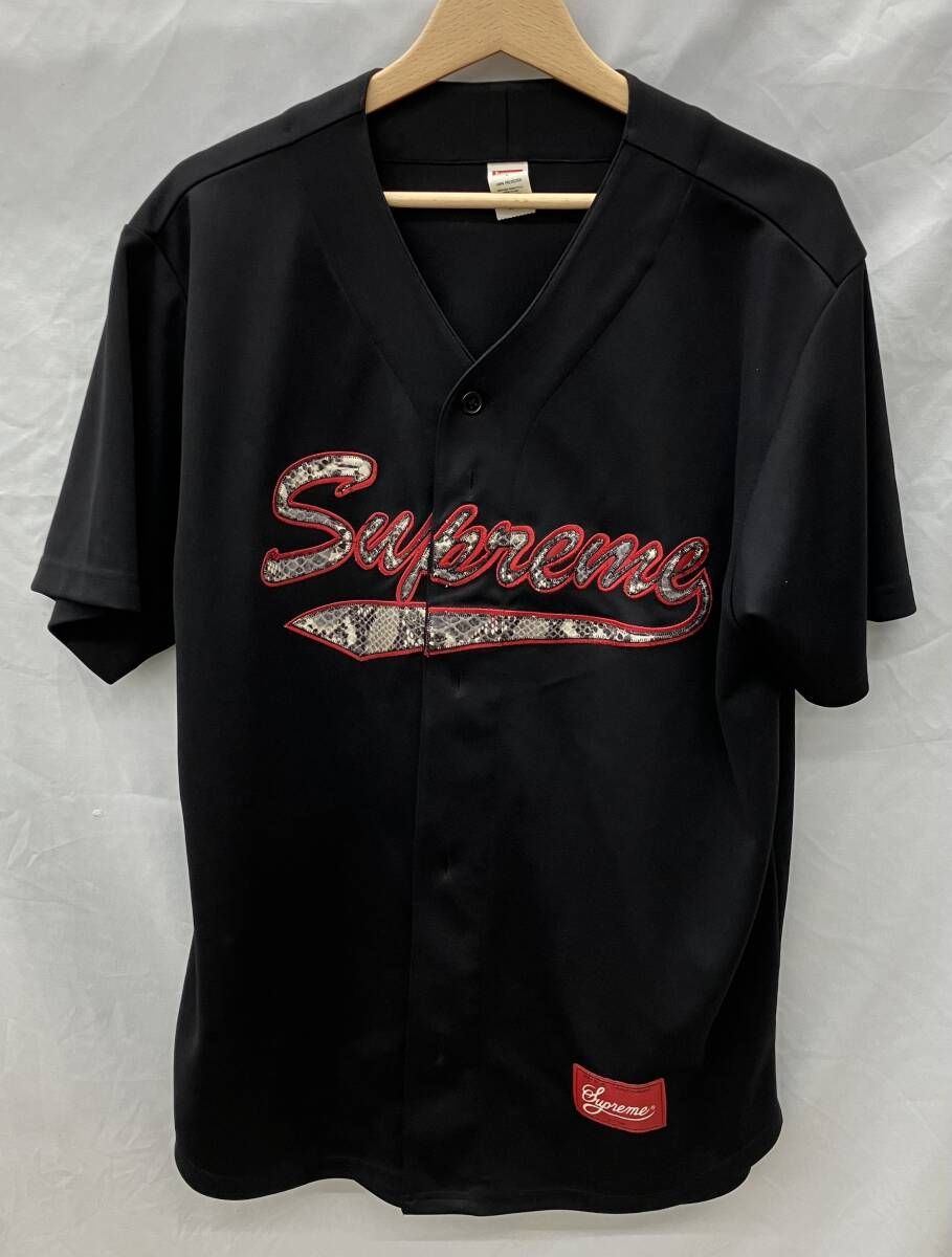 ブラック Supreme シュプリーム 半袖シャツ Lサイズ
