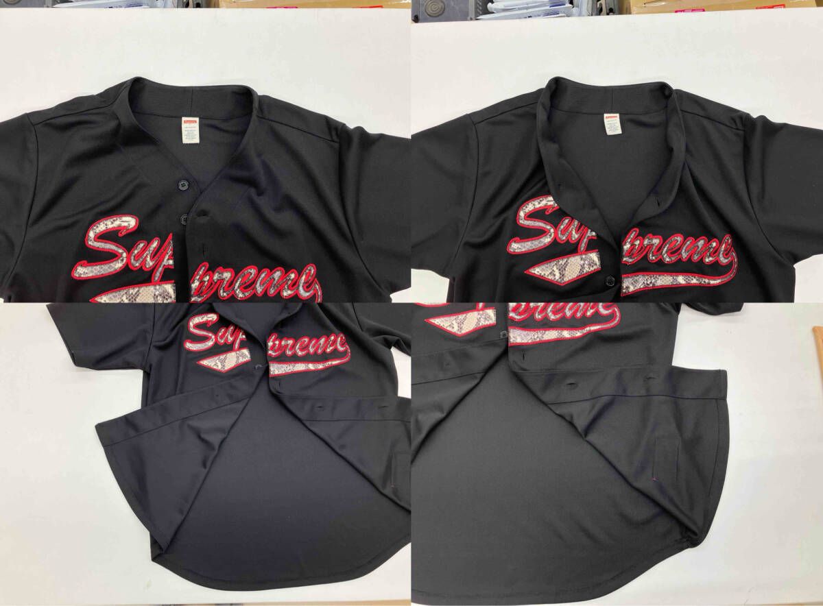 ブラック Supreme シュプリーム/半袖シャツ RN101837/ブラック/Lサイズ