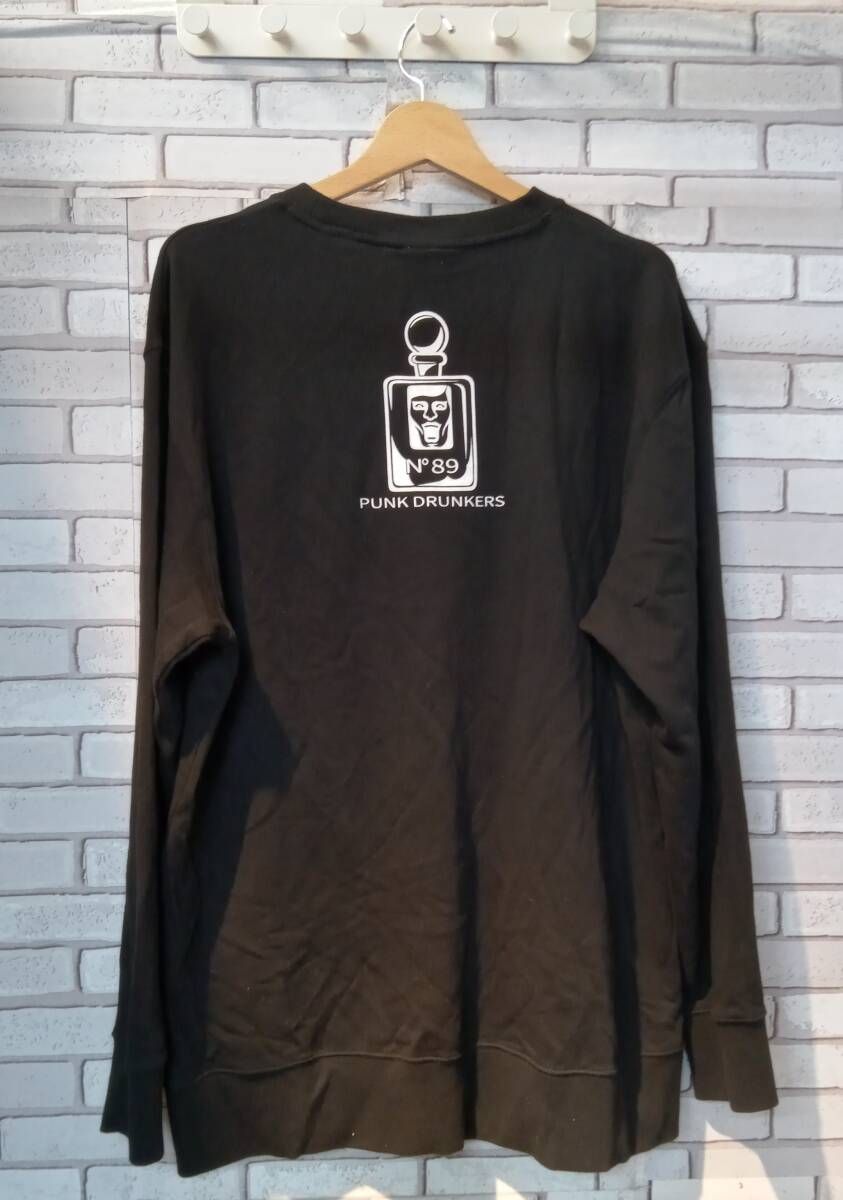 choyrich XLサイズ　スウェット　パンクドランカーズ PUNK DRUNKERS パンクドランカーズ CHOYRICH スウェットサイズXL 黒