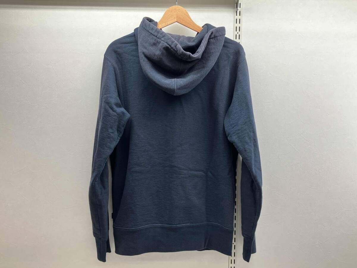 Supreme シュプリーム ジップパーカー コットン 裏起毛 サイズ S ネイビー