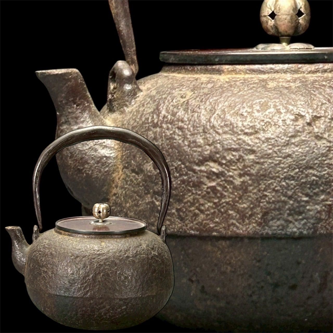 幽玄 鉄瓶 鉄瓶釜 時代 伝統 茶道具 鉄細工