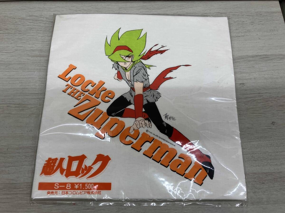 超人ロック 80s／LPノベルティ／オンワ-ド製／ホワイト 半袖Tシャツ 