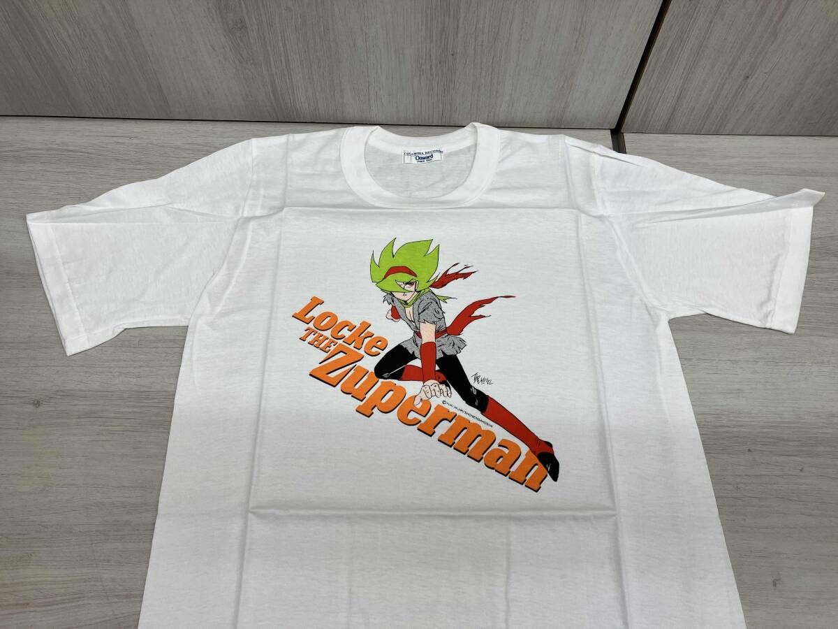 超人ロック 80s／LPノベルティ／オンワ-ド製／ホワイト 半袖Tシャツ 