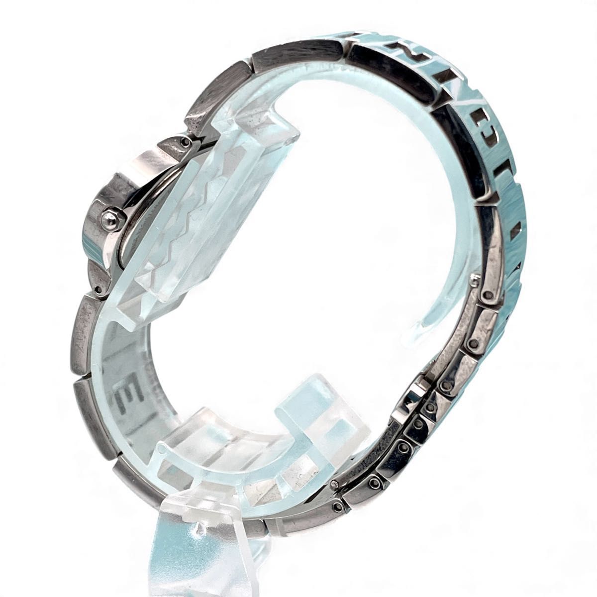 美品□稼働 FENDI フェンディ 3050L レディース腕時計 ピンク文字盤