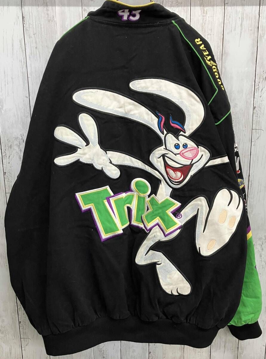 JH DESIGN コットンレーシングジャケット ジェフハミルトン 刺繍