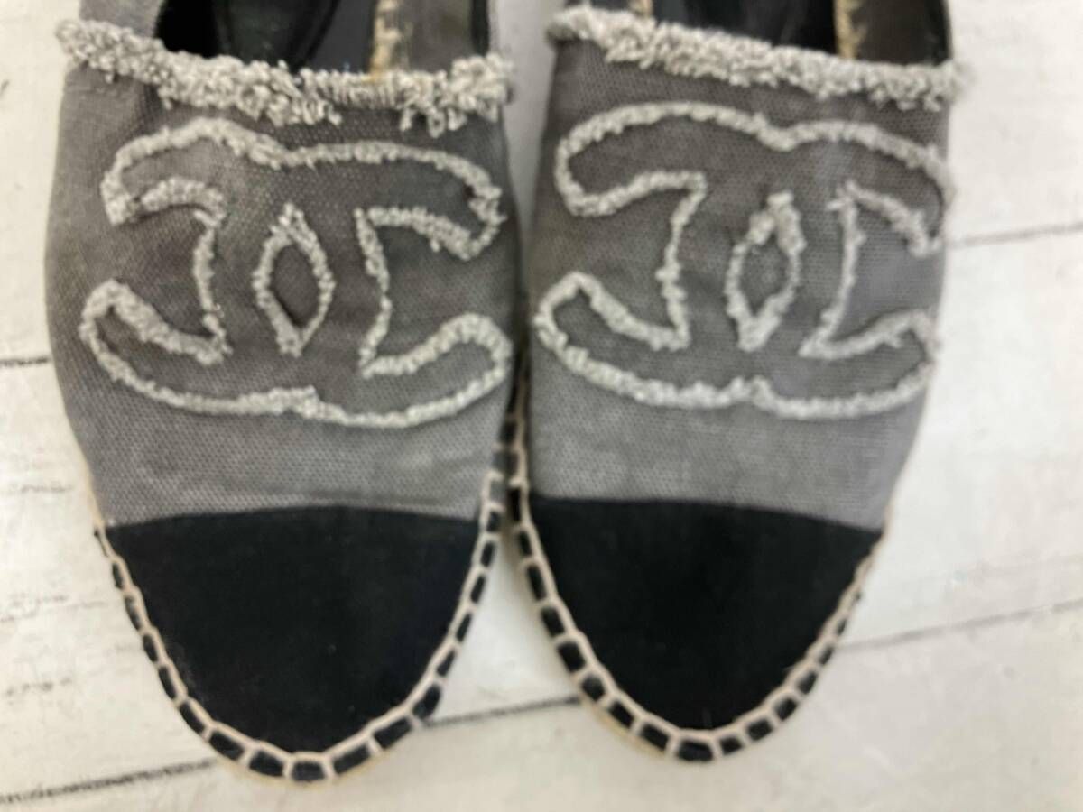 エスパドリーユ グレー39