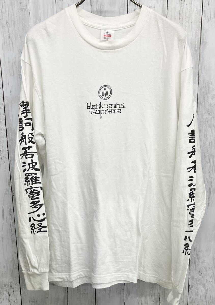 Supreme × Blackmeans シュプリーム ブラックミーンズ 長袖Tシャツ