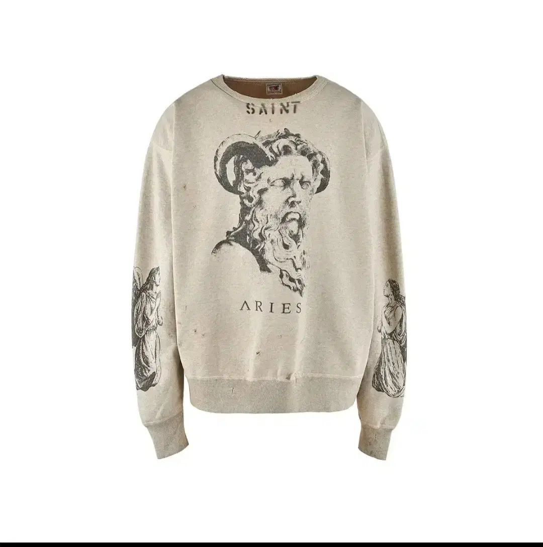 セントマイケル　アリーズ　スウェット　トレーナー　L L)SAINT MICHAEL(セント マイケル) アリス スウェット - メルカリ