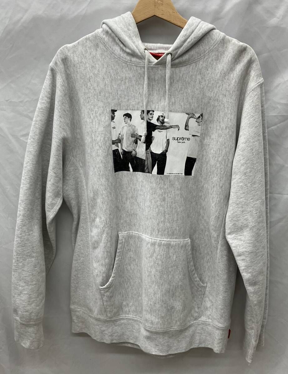 Supreme シュプリーム パーカー グレー Mサイズ