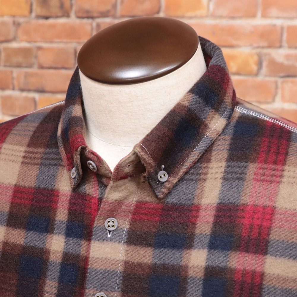 秋冬/GREENCLUBS/5(LL)サイズ/長袖ポロシャツ フリース ふわふわ 起毛