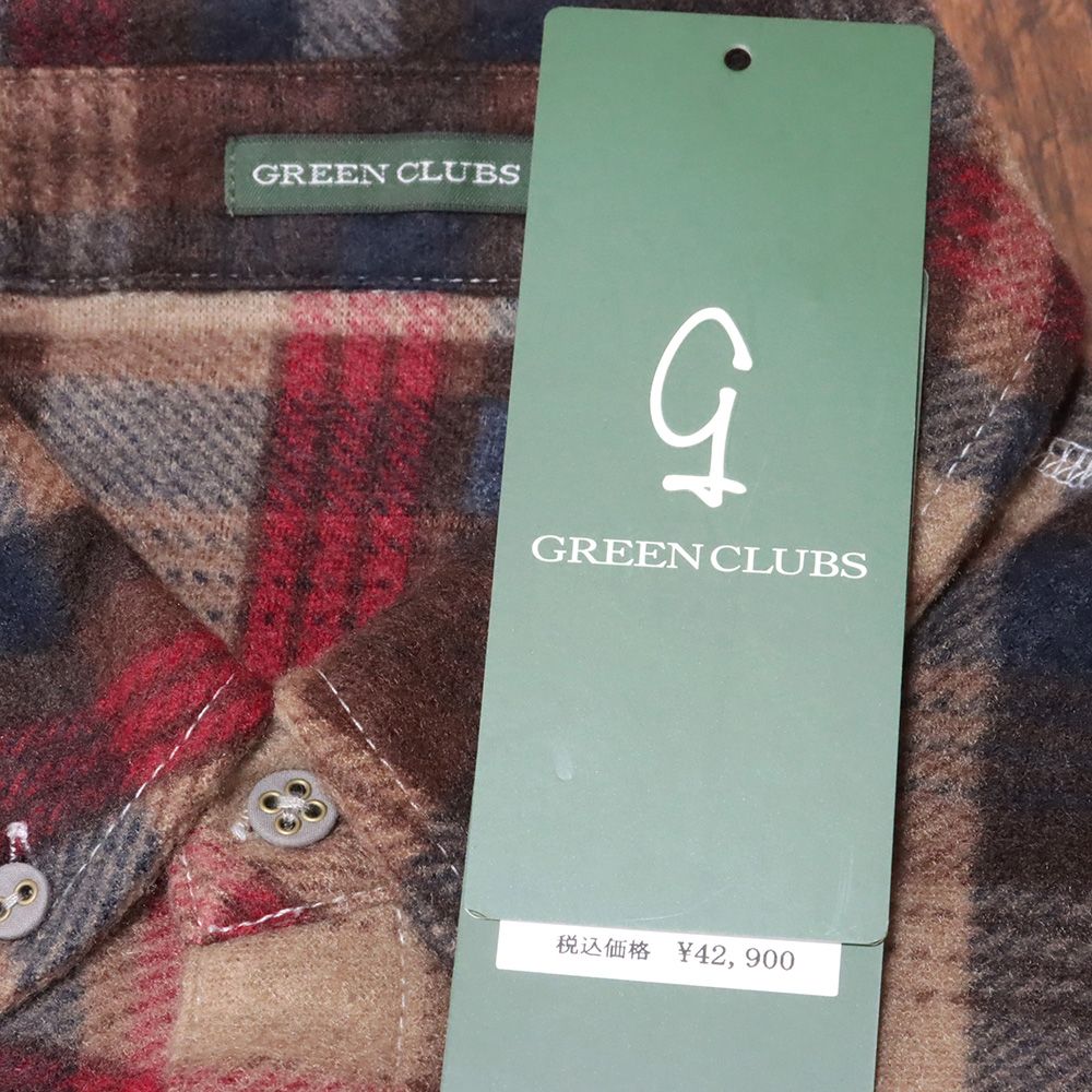 秋冬/GREENCLUBS/5(LL)サイズ/長袖ポロシャツ フリース ふわふわ 起毛
