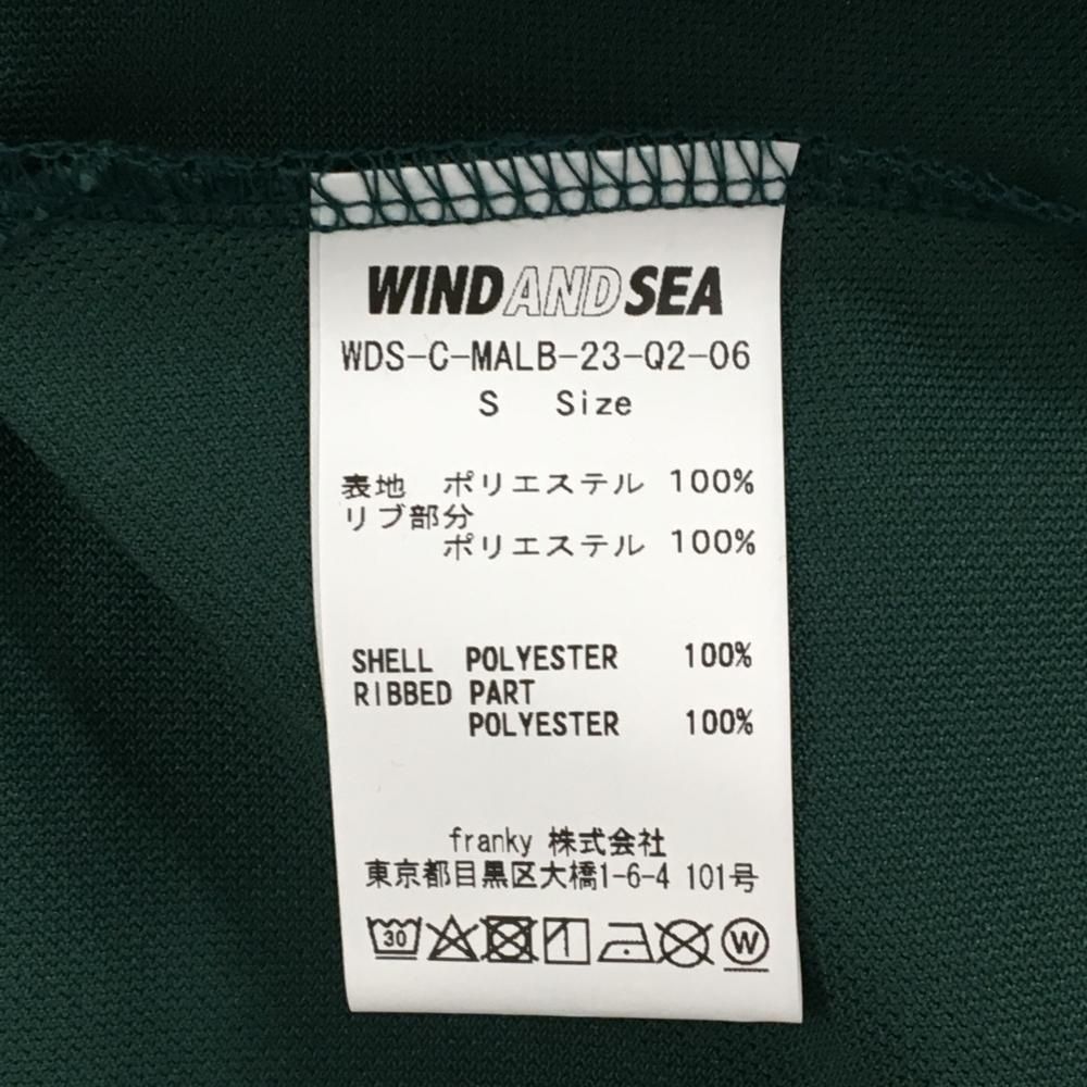 超美品】ウィンダンシー×マルボンゴルフ 長袖ポロシャツ ダーク