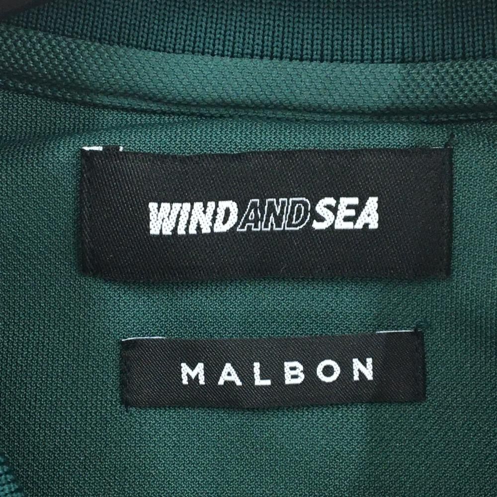 超美品】ウィンダンシー×マルボンゴルフ 長袖ポロシャツ ダーク