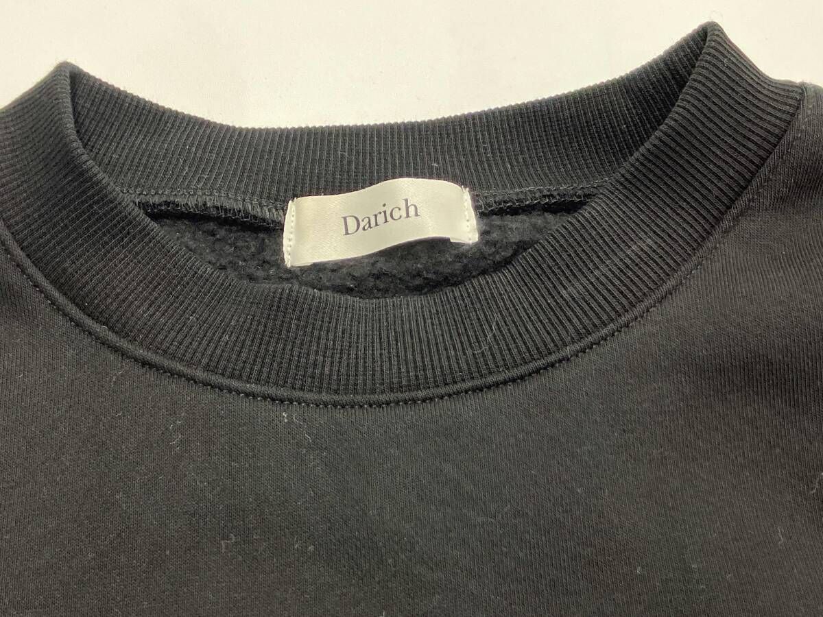 Darich DDビジュープルオーバー ダーリッチ スウェット ブラック
