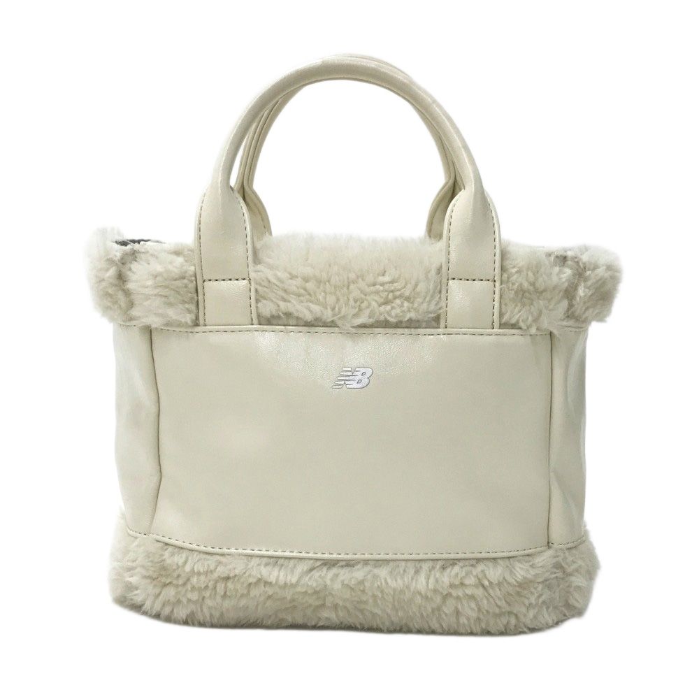 NEW BALANCE GOLF ニューバランス ボア カートバッグ ベージュ系