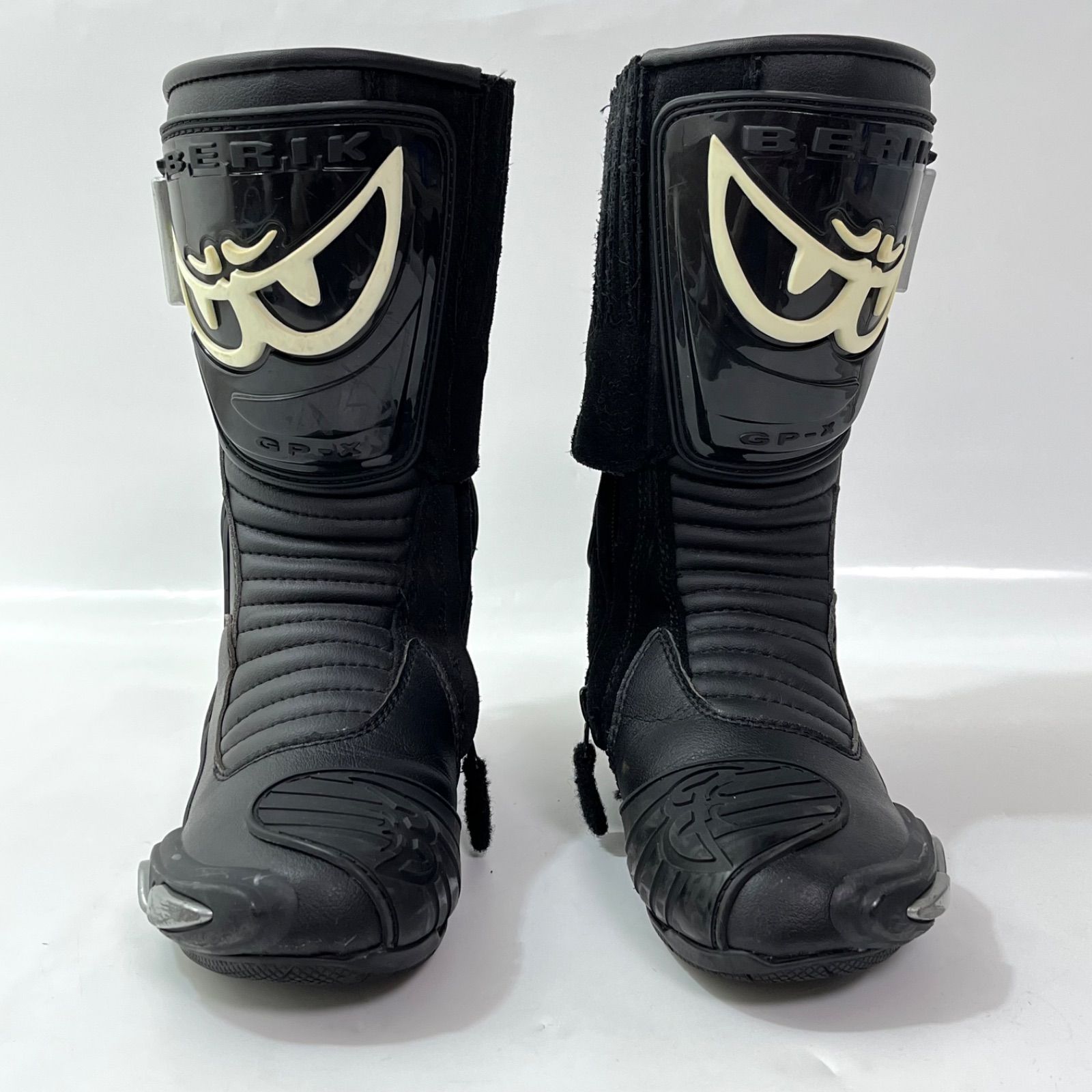 ち27) BERIK ベリック レーシングブーツ バイク用ブーツ 24cm (EUR39