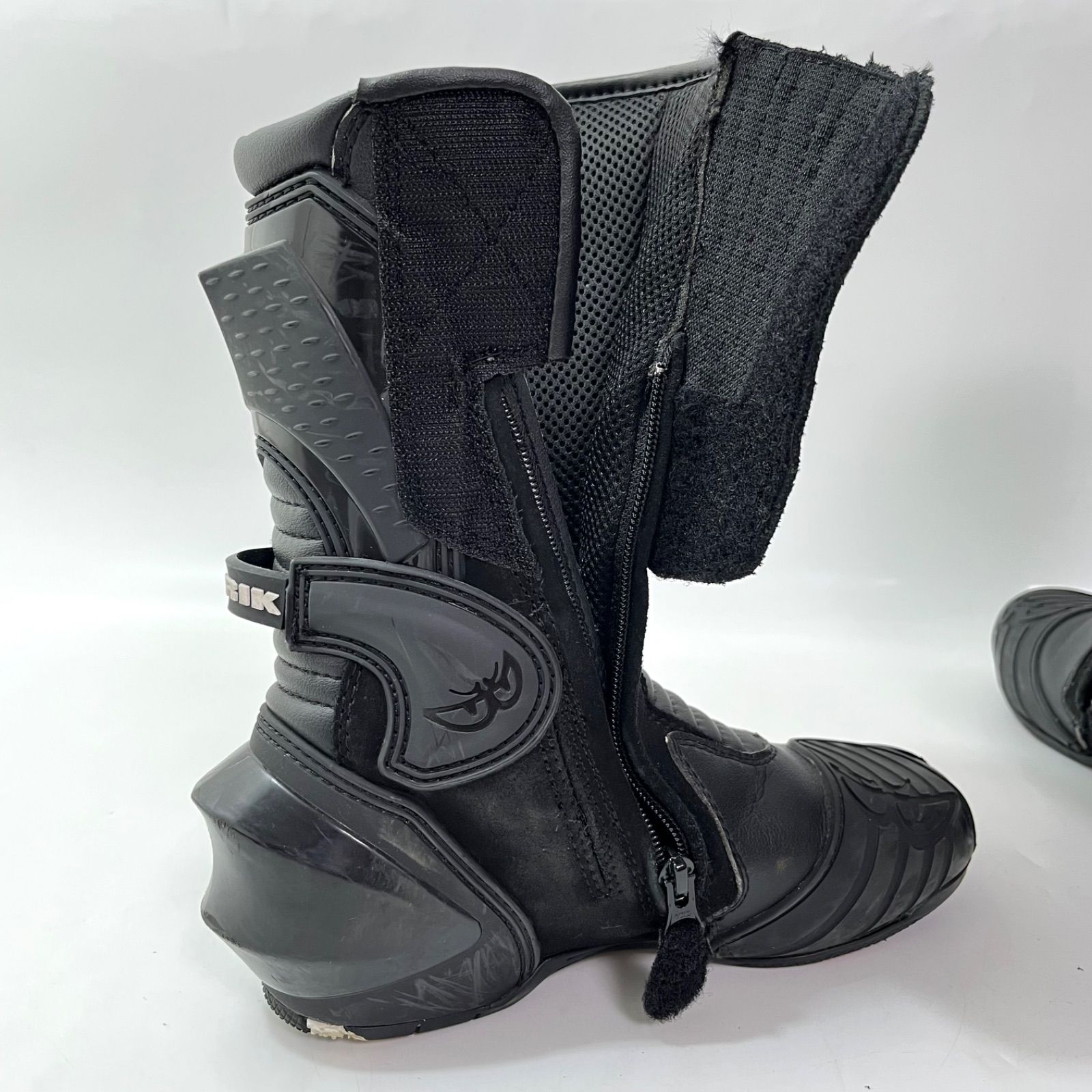 ち27) BERIK ベリック レーシングブーツ バイク用ブーツ 24cm (EUR39