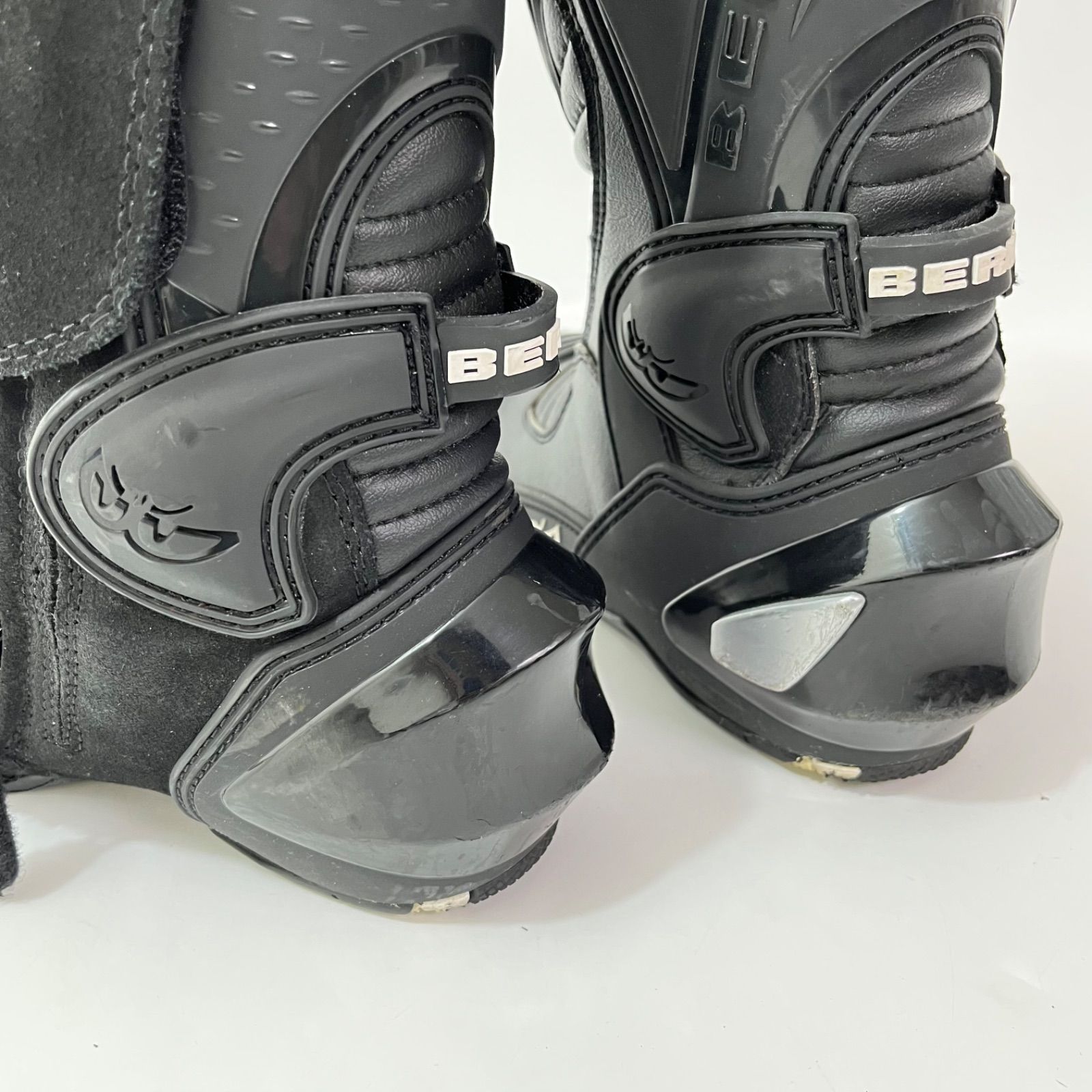 ち27) BERIK ベリック レーシングブーツ バイク用ブーツ 24cm (EUR39