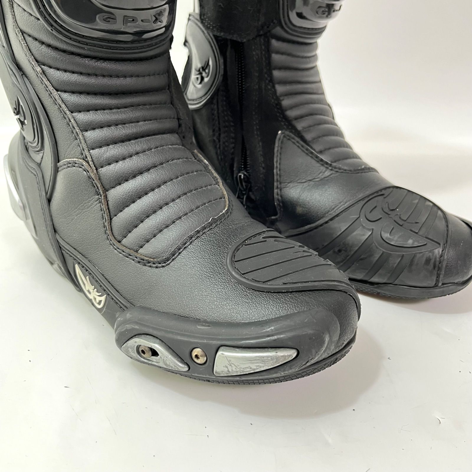 ち27) BERIK ベリック レーシングブーツ バイク用ブーツ 24cm (EUR39