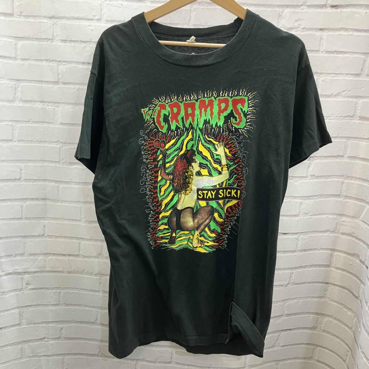 THE CRAMPS / ザ・クランプス / STAY SICK! / 90s / 両面プリント