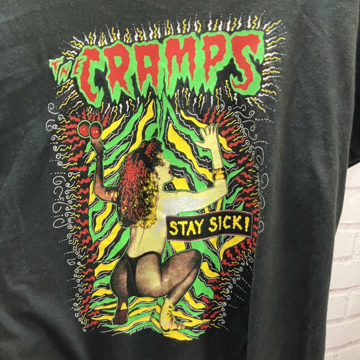THE CRAMPS / ザ・クランプス / STAY SICK! / 90s / 両面プリント