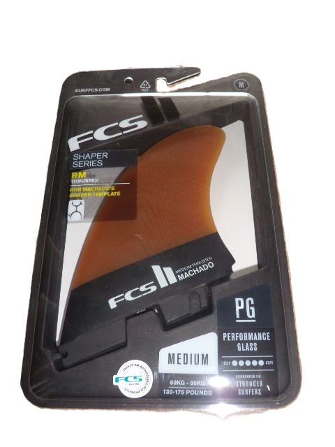 FCS II ROB MACHADO TRI-KEEL M SIZE FINS（送料無料） - メルカリ