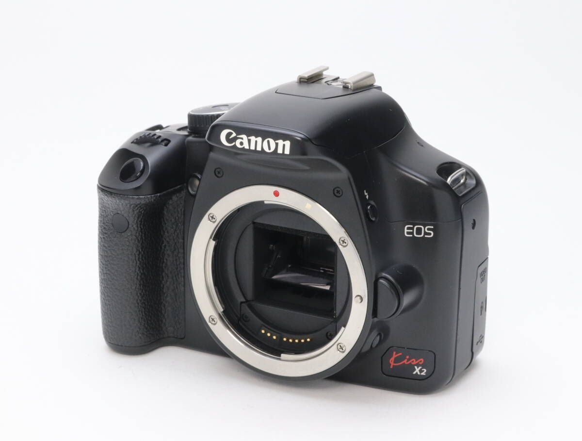 B 並品 Canon キヤノン EOS Kiss X 2 ボディ 初期不良 対応 111 123