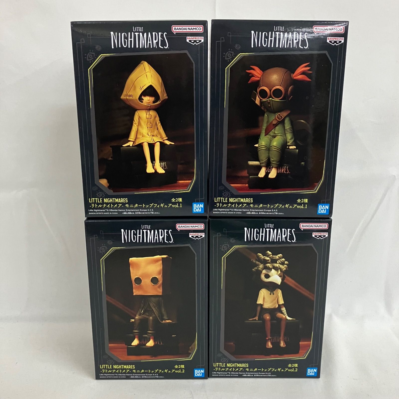 未開封 リトルナイトメア モニタートップフィギュア vol.1・2 4個
