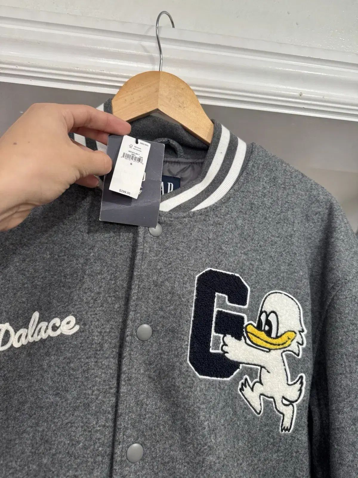 PALACE x GAP スタジャン グレー