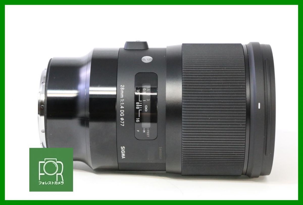 点検済 SIGMA 28 mm F 1 4 DG HSM ART ﾗｲｶLマウント 2277