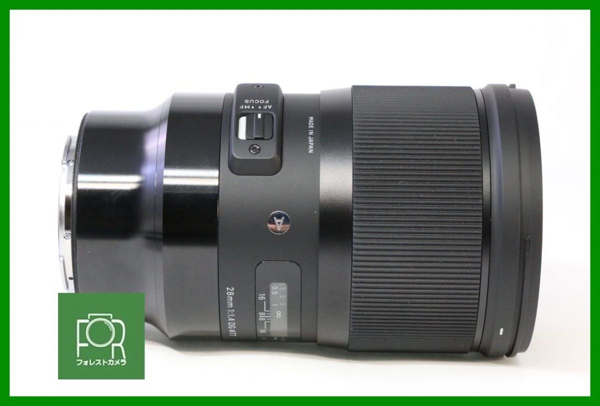  点検済 SIGMA 28 mm F 1 4 DG HSM ART ﾗｲｶLマウント 2277 その他 レンズフィルター
