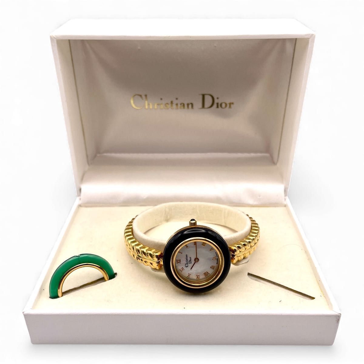 【美品】Christian Dior クリスチャンディオール レディース腕時計 美品□稼働 Christian DIOR クリスチャンディオール 3061 レディース