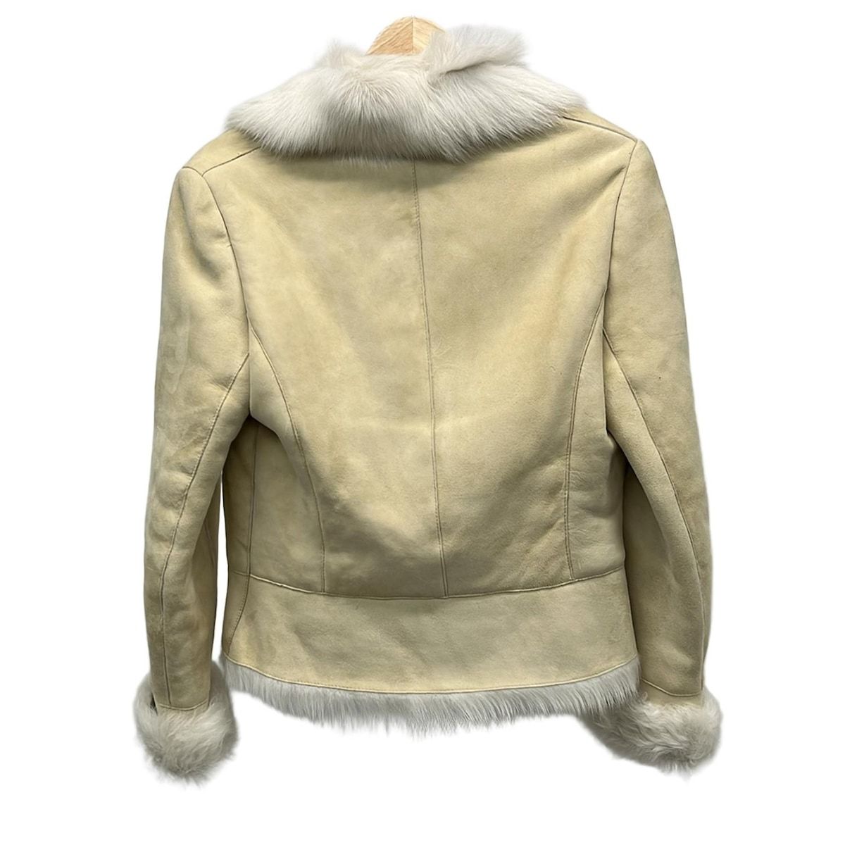 EPOCA(エポカ) コート サイズ40 M レディース - ベージュ×白 長袖