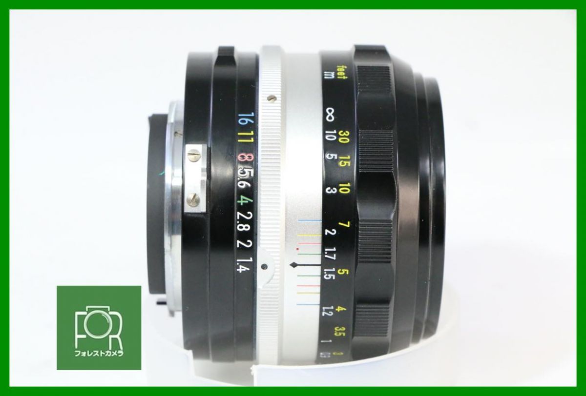 点検済 Nikon 非Ai NIKKOR S C Auto 50 mm F 1 4◼️ ◼️ R 20