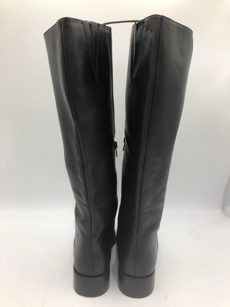 REMME レメ サイドジップ ロング ブーツ size38/黒 ◇□◎レディース