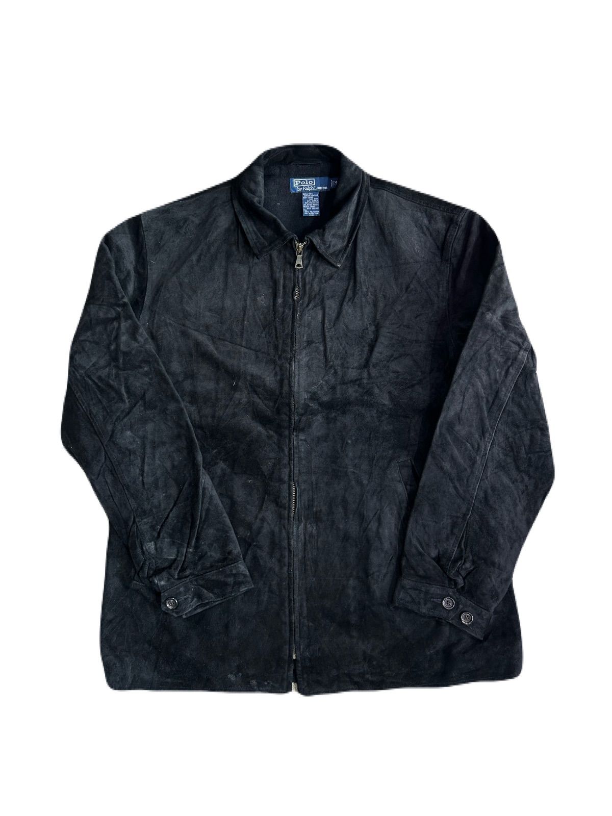 90’s Ralph Lauren suede jacket
