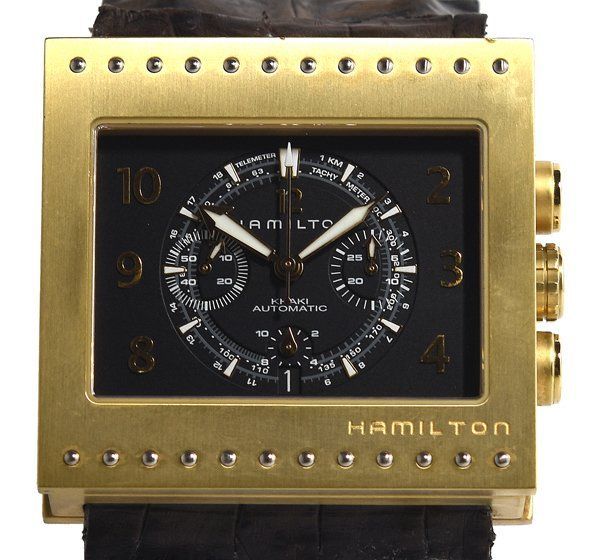箱保付 ハミルトン カーキ コードブレイカー H 796360 自動巻き メンズ