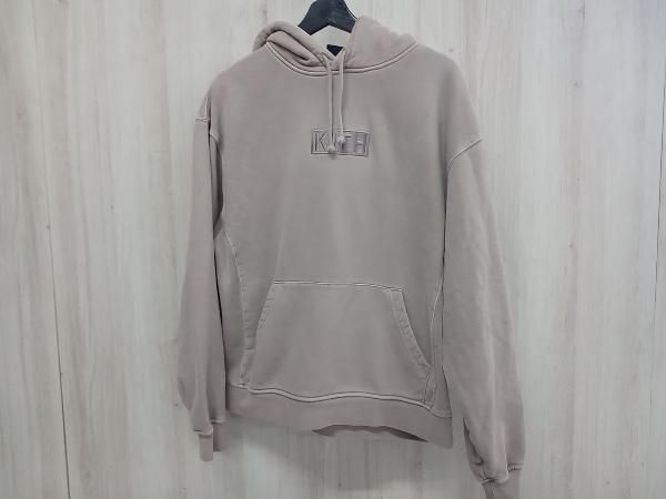 KITH キス box logo the palette パーカー プルオーバー グレージュ Mサイズ