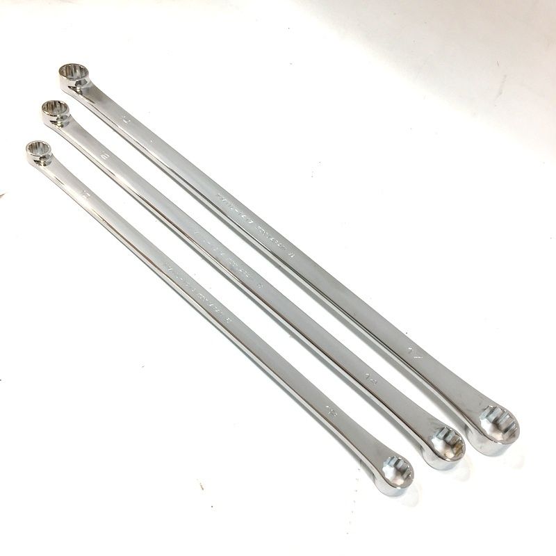 nepros ネプロス 超ロングストレート めがねレンチ NM 11 L-1417 L-1214 L-1012 3本セット ハンドツール KTC DW 3673