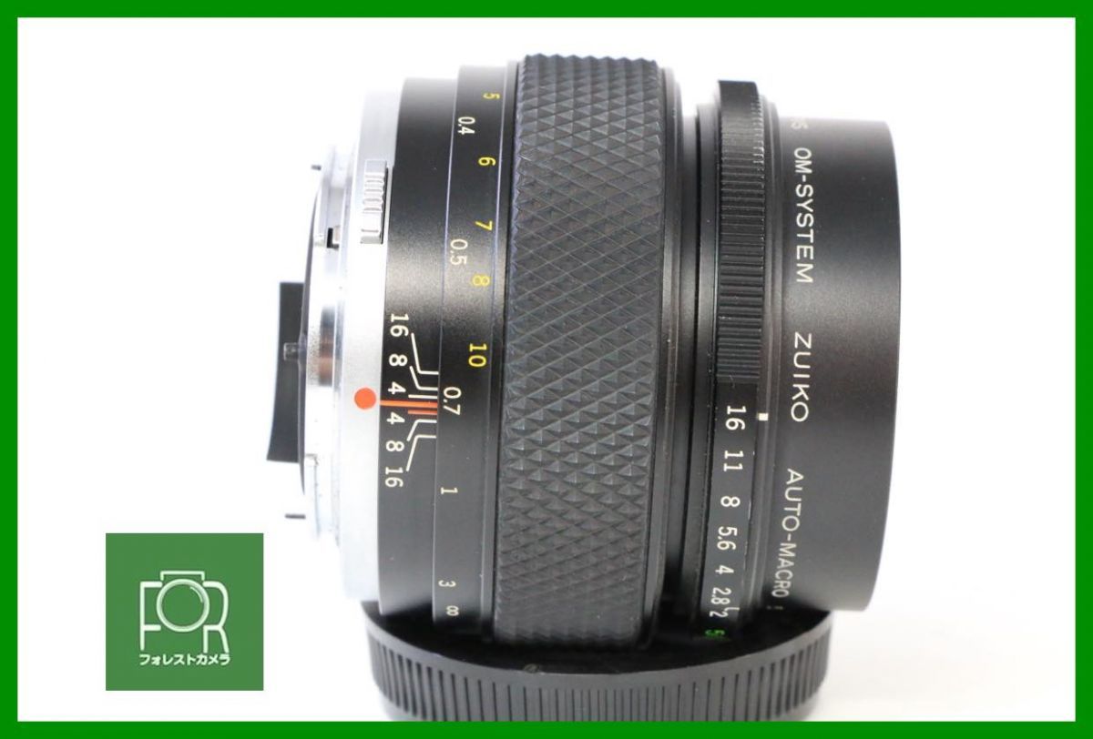 点検済 OLYMPUS ZUIKO AUTO MACRO 50 mm F 2 108859 絞り 11845