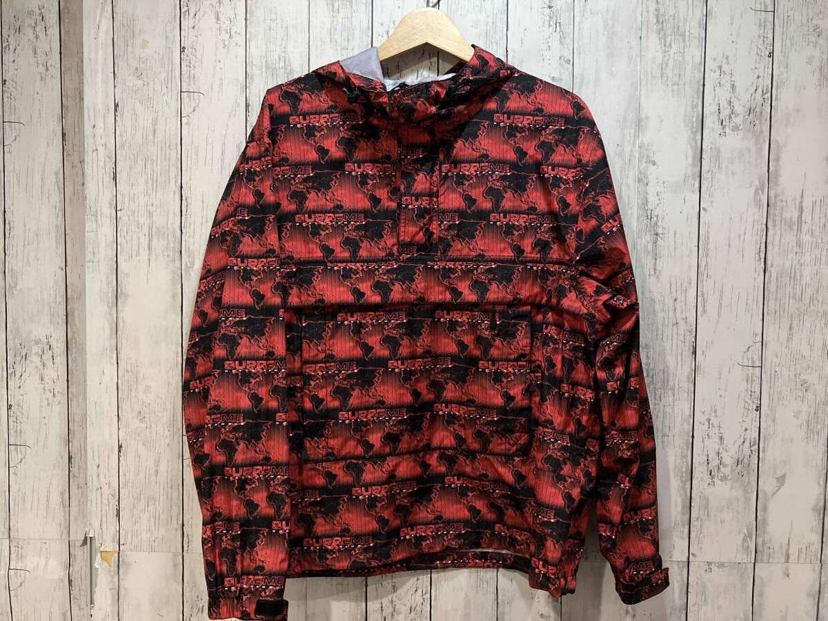 Supreme 18SS World Famous Taped Seam Hooded シュプリーム 総柄