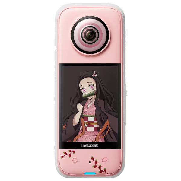 Insta 360 X 3 竈門禰豆子 ピンク アクションカメラ