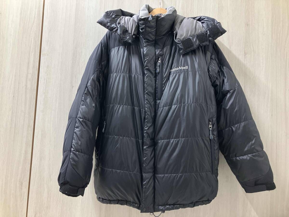 mon bell 1101312 モンベル ダウン90％ ダウンジャケット Lサイズ 黒 ブラック