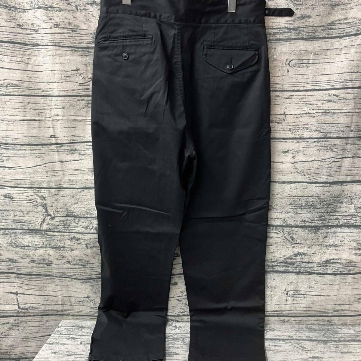 ウノピゥウノウグァーレトレ GURKHA PANTS 綿パン XLサイズ ブラック