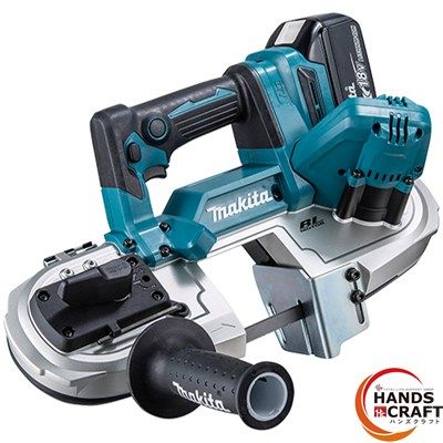 makita マキタ ポータブルバンドソー バッテリー BL 1860 B ×2 充電器付 ハンズクラフ