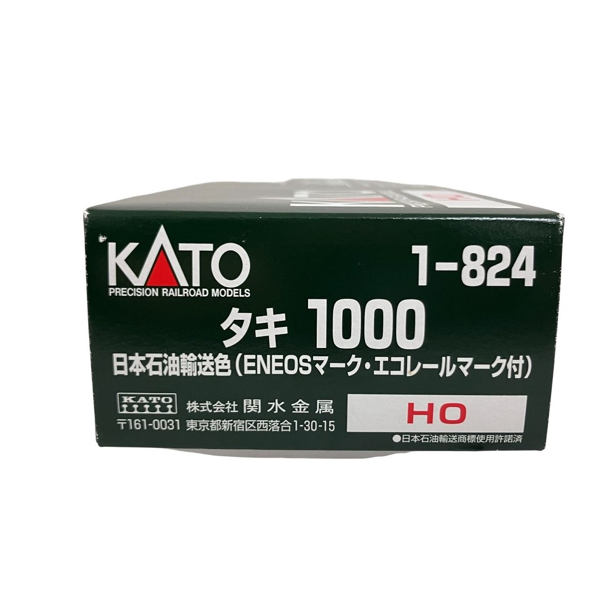 KATO 1-824 タキ1000 日本石油輸送色 ENEOS・エコレールマーク付 HO
