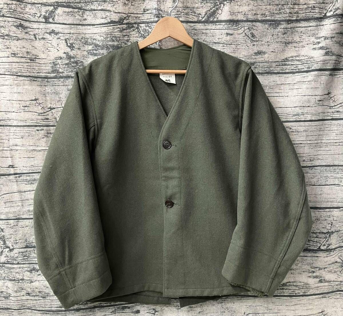 LUCEBER フレンチミリタリー ノー ジャケット グリーン size 96